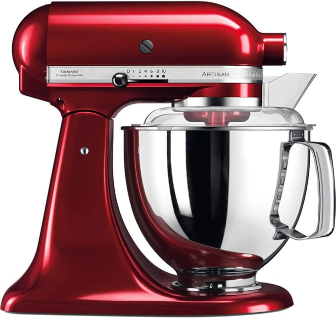 KitchenAid Robot Pâtissier Artisan 4,8 L Rouge Pourpre