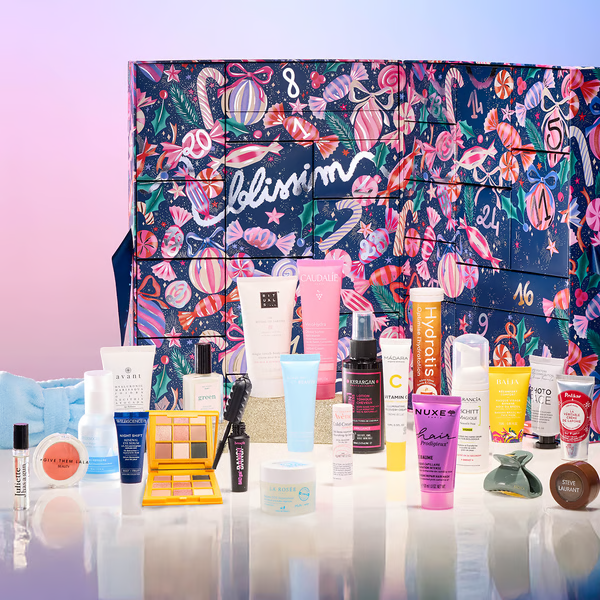 Calendrier de l’Avent Blissim 2025 - Coffret Beauté de Noël - 24 Surprises Beauté - Maquillage, Soins et Accessoires