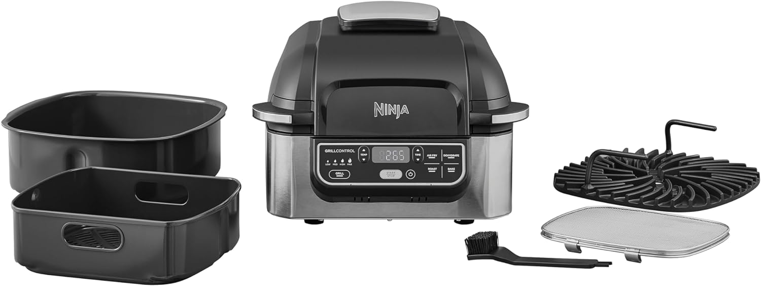 Grill d’intérieur & Friteuse Ninja Foodi AG301EU