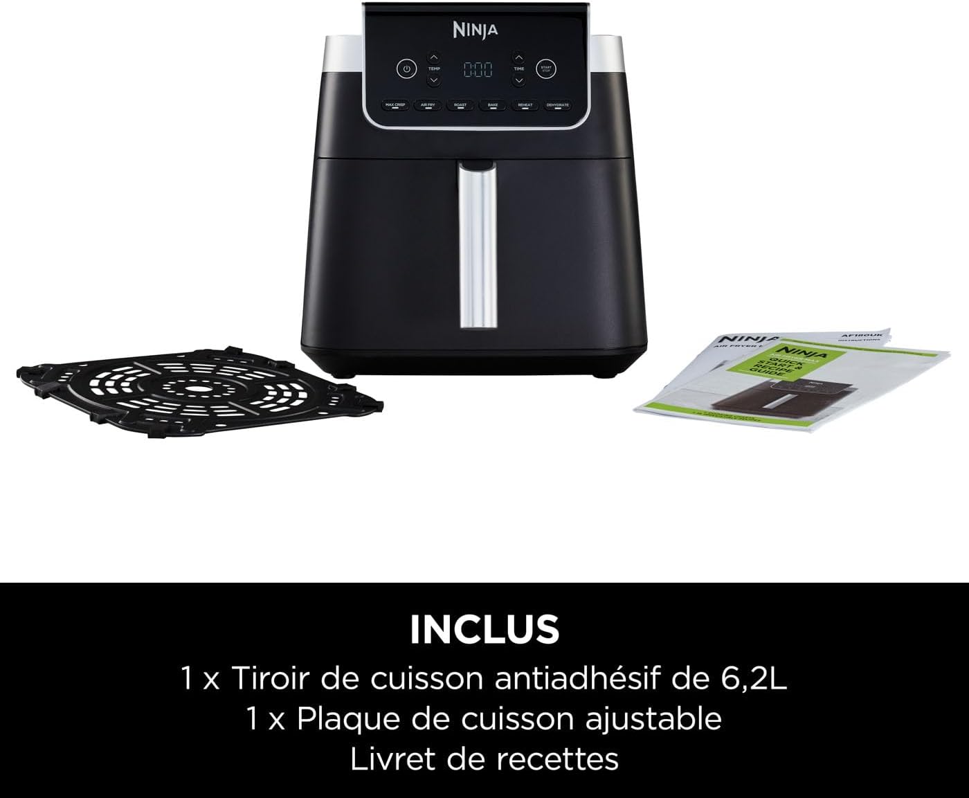 Friteuse sans huile Ninja MAX PRO 6,2 L AF180EU