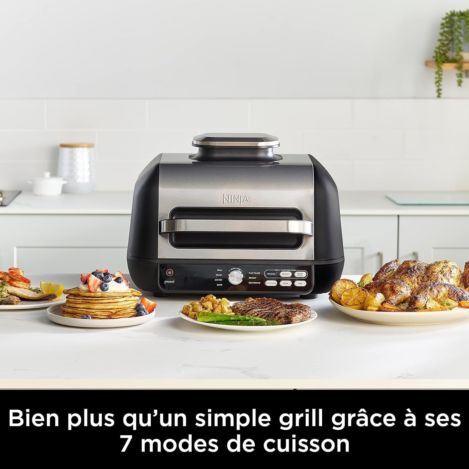 Grill d’intérieur, Plancha & Friteuse Ninja Foodi MAX PRO AG651EU