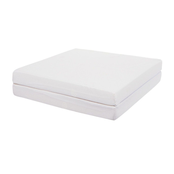 Matelas Bébé Pliant 2 Parties 60x120x7cm Essentiel Fabriqué En France - Garantie 5 ans