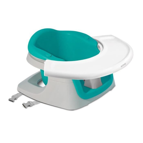 Rehausseur SUMMER INFANT  superseat bébé 4en1, activités, plateau amovible, positionneur de siege réglable, bleu