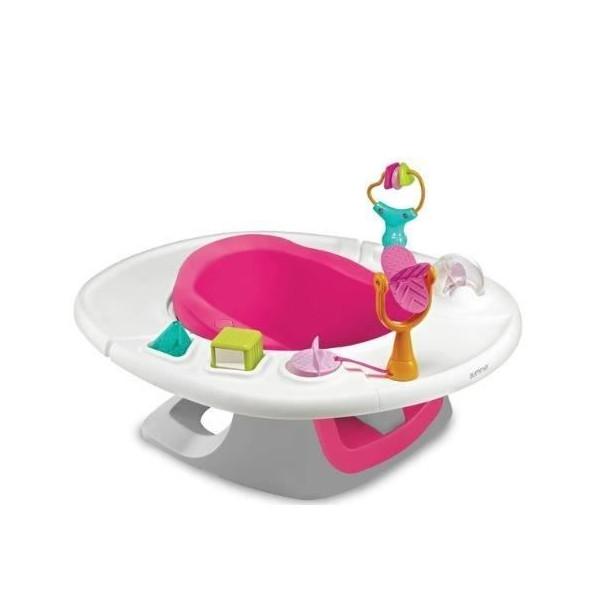 Rehausseur SUMMER INFANT  superseat bébé 4en1, activités, plateau amovible, positionneur de siege réglable, rose