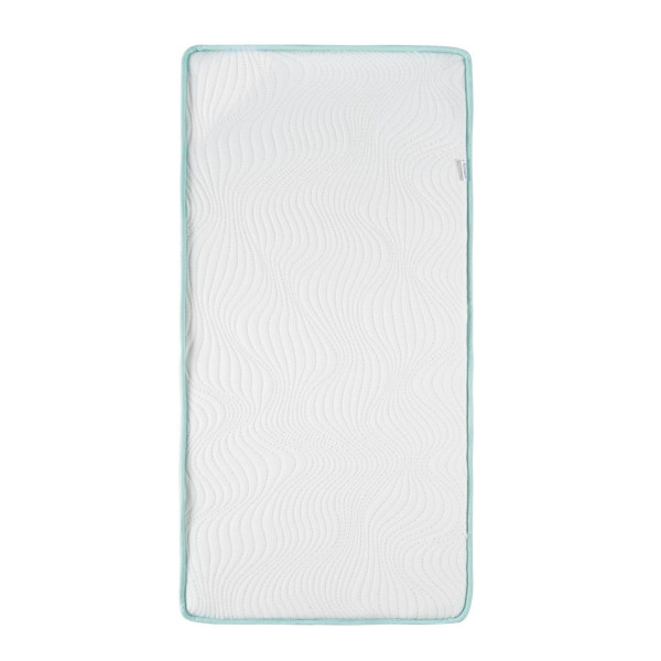 Matelas bébé 60x120x10cm Aloe vera - Peau Sensible - Propriétés Anti Bactériennes/Allergenes - Apaisant - Fabriqué En Fran