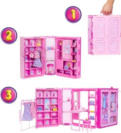 BARBIE - Poupée Dressing de Rêve - Mattel