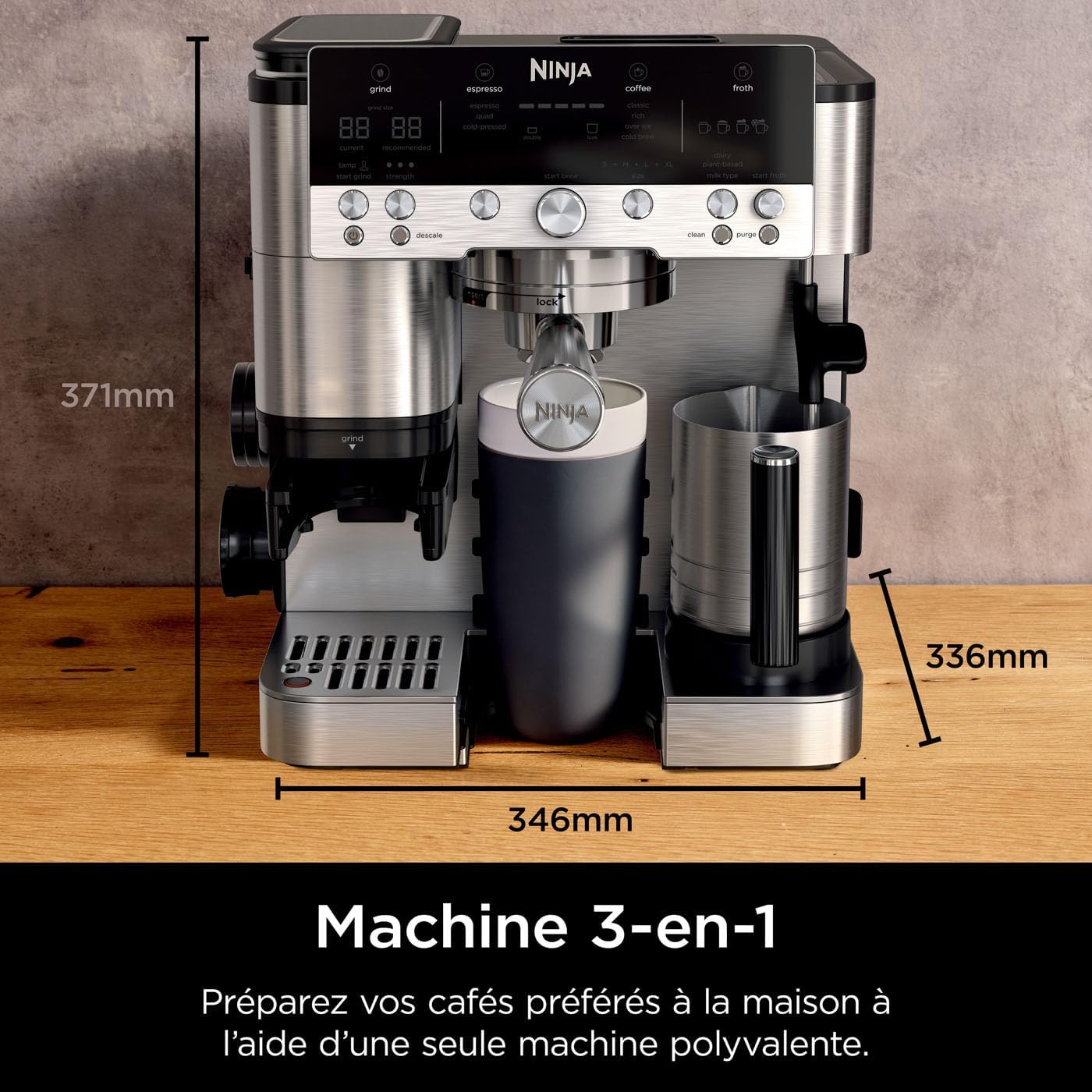 Ninja Luxe Café Premier Espresso Machine ES601EU