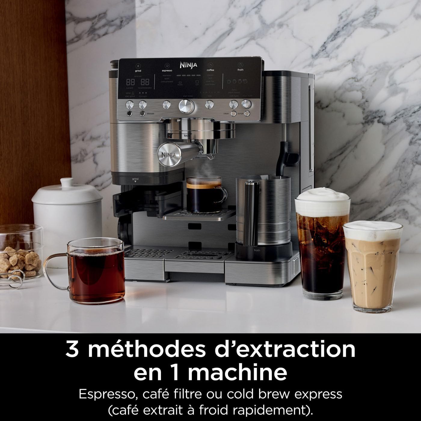 Ninja Luxe Café Premier Espresso Machine ES601EU