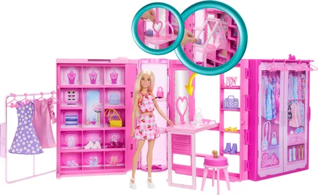 BARBIE - Poupée Dressing de Rêve - Mattel