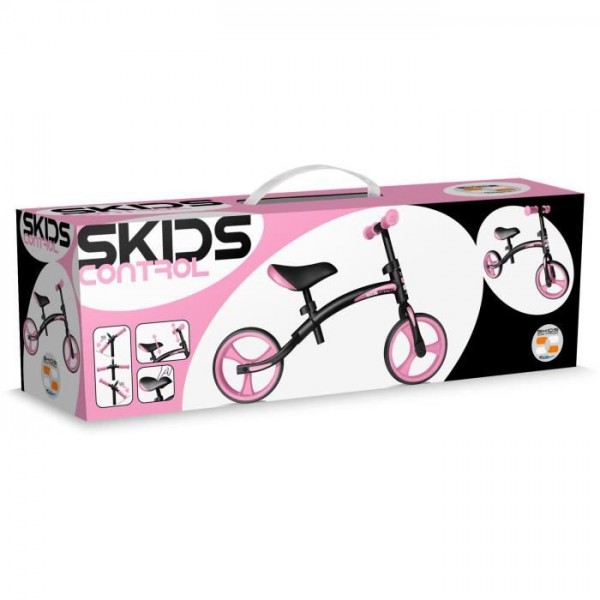 Draisienne Velo  noire et rose - SKIDS CONTROL