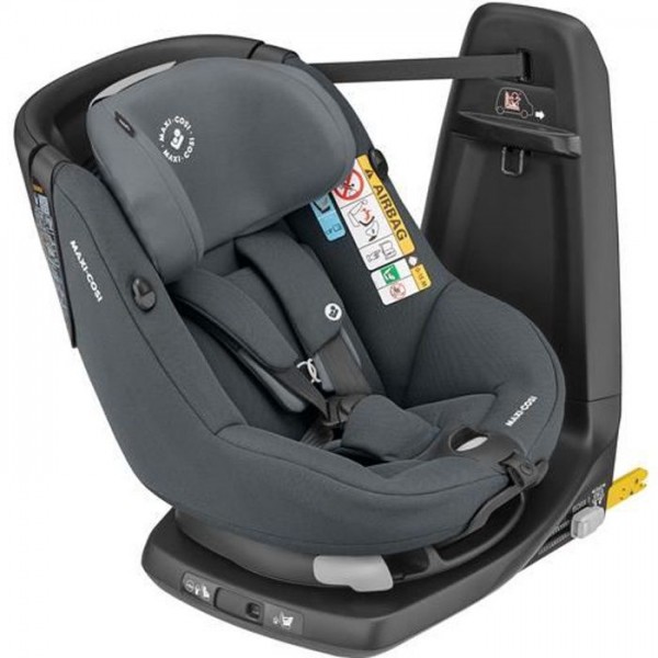 Siege Auto MAXI COSI  AxissFix, Group 0+/1, Isofix, Pivotant, i-Size, de 4 mois a 4 ans (9-18kg), 61-105 cm, Authentic Graphite