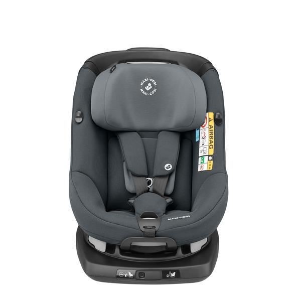 Siege Auto MAXI COSI  AxissFix, Group 0+/1, Isofix, Pivotant, i-Size, de 4 mois a 4 ans (9-18kg), 61-105 cm, Authentic Graphite