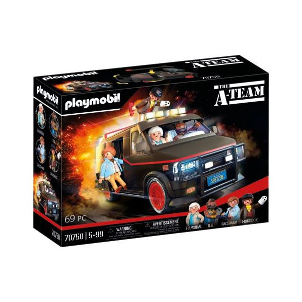 Playmobil Movie Cars 70750 Le Fourgon de l'Agence Tous Risques