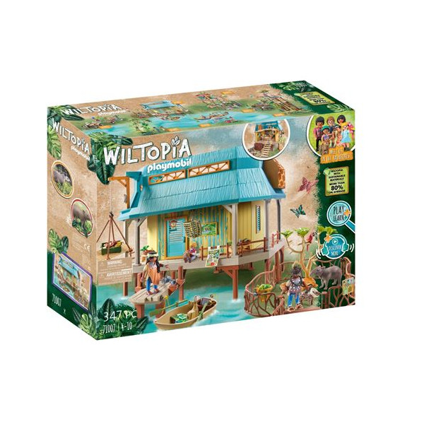 Playmobil Wiltopia 71007 Centre de soins pour animaux