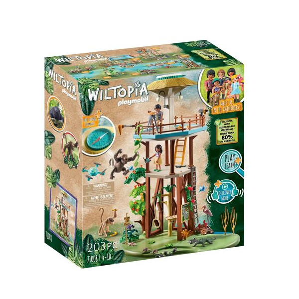 Playmobil Wiltopia 71008 Tour de recherche avec boussole