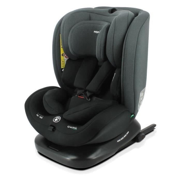 Siege Auto  isofix NANIA DUNE 40-150 cm R129  ‚Äì 0 a 10 ans- Dos route 40-105 cm ‚Äì Tetiere réglable - Inclinable - Pivotant