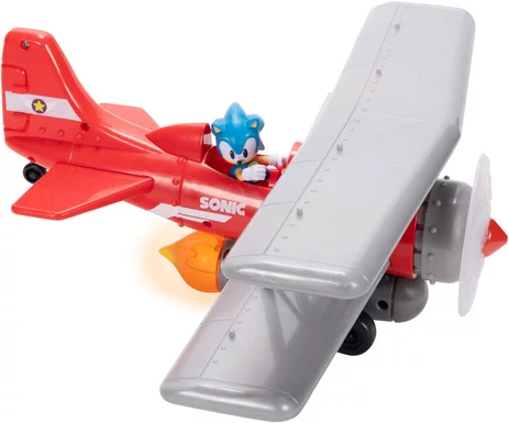 SONIC - TORNADO BIPLANE + FIGURINE