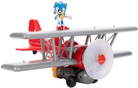 SONIC - TORNADO BIPLANE + FIGURINE