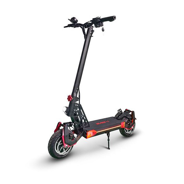 Trottinette électrique Teverun Blade X Pro 2 X 1200 W Noir et Rouge