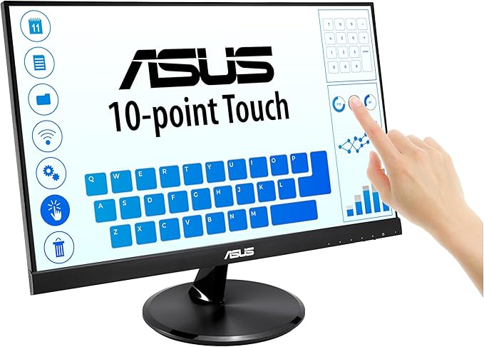 Ecran Ordinateur - Moniteur PC  à  Tactile Asus VT229H 21,5" Full HD IPS HDMI Noir