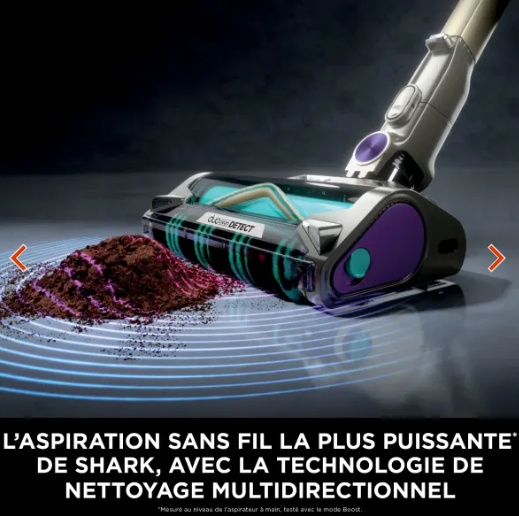 Aspirateur sans fil Shark PowerDetect Clean & Empty IP3251EUT