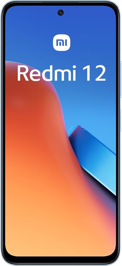 Xiaomi Redmi 12 Smartphone 128 Go 4G, Écran 6,79’’, Triple Caméra 50 MP IA, Batterie 5000 mAh, Bleu