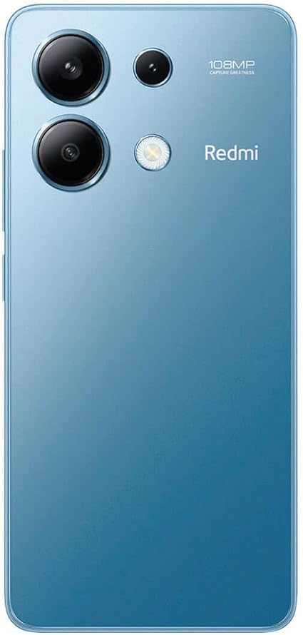 Xiaomi Redmi Note 13 8/256GB 4G Blue, Écran 6,67", Smartphone Débloqué, Batterie 5000mAh, ROM 256Go, RAM 8Go, Android 13, Processeur Snapdragon 685 Octa-Core