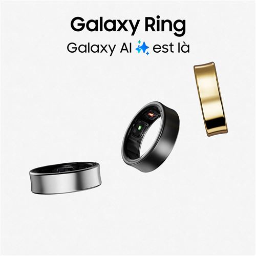 Bague connectée Samsung Galaxy Ring Argent