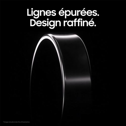 Bague connectée Samsung Galaxy Ring Argent