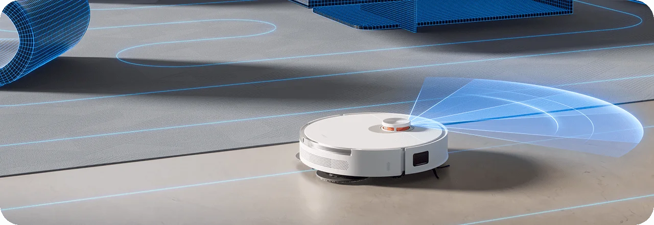 Aspirateur robot Xiaomi Robot Vacuum S20+ - 6000 Pa - Navigation laser intelligente