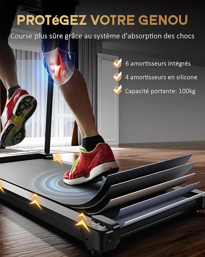 Tapis de Course Marche Pliable - Tapis de Marche Pliable Motorisé