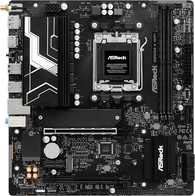 ASRock AMD AM5 B850M-X WiFi M-ATX Carte mère
