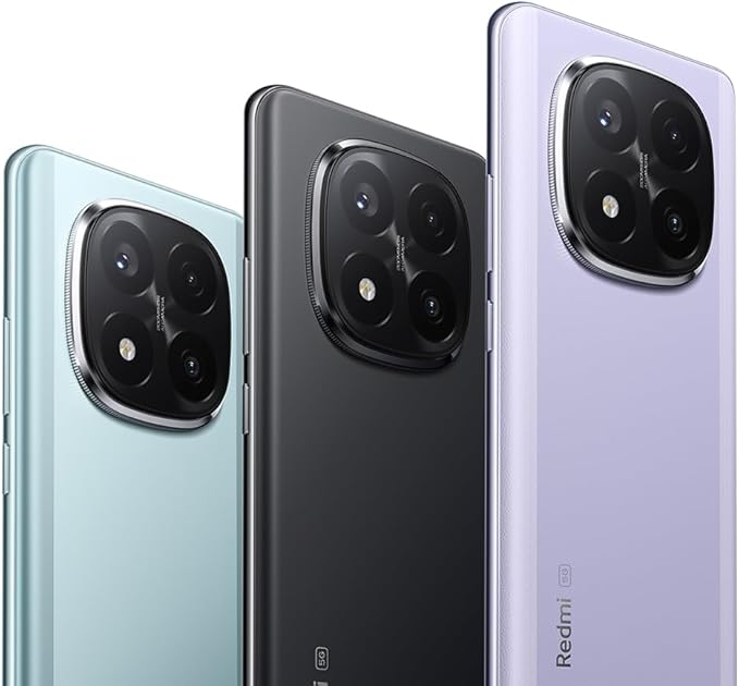 Xiaomi Redmi Note 14 Pro+ 5G 8 Go RAM + 256 Go Stockage – Noir, Appareil Photo 200 MP IA, IP68, 120 W HyperCharge (sans Chargeur), Version Française + 2 Ans Garantie