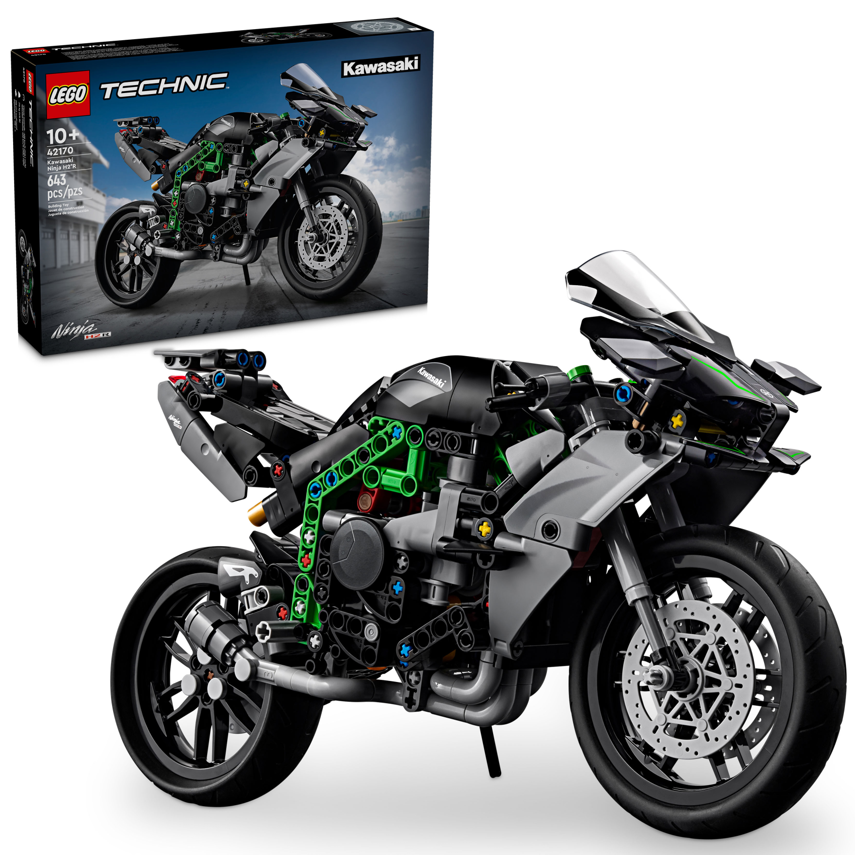 La moto Kawasaki Ninja H2R (42170)