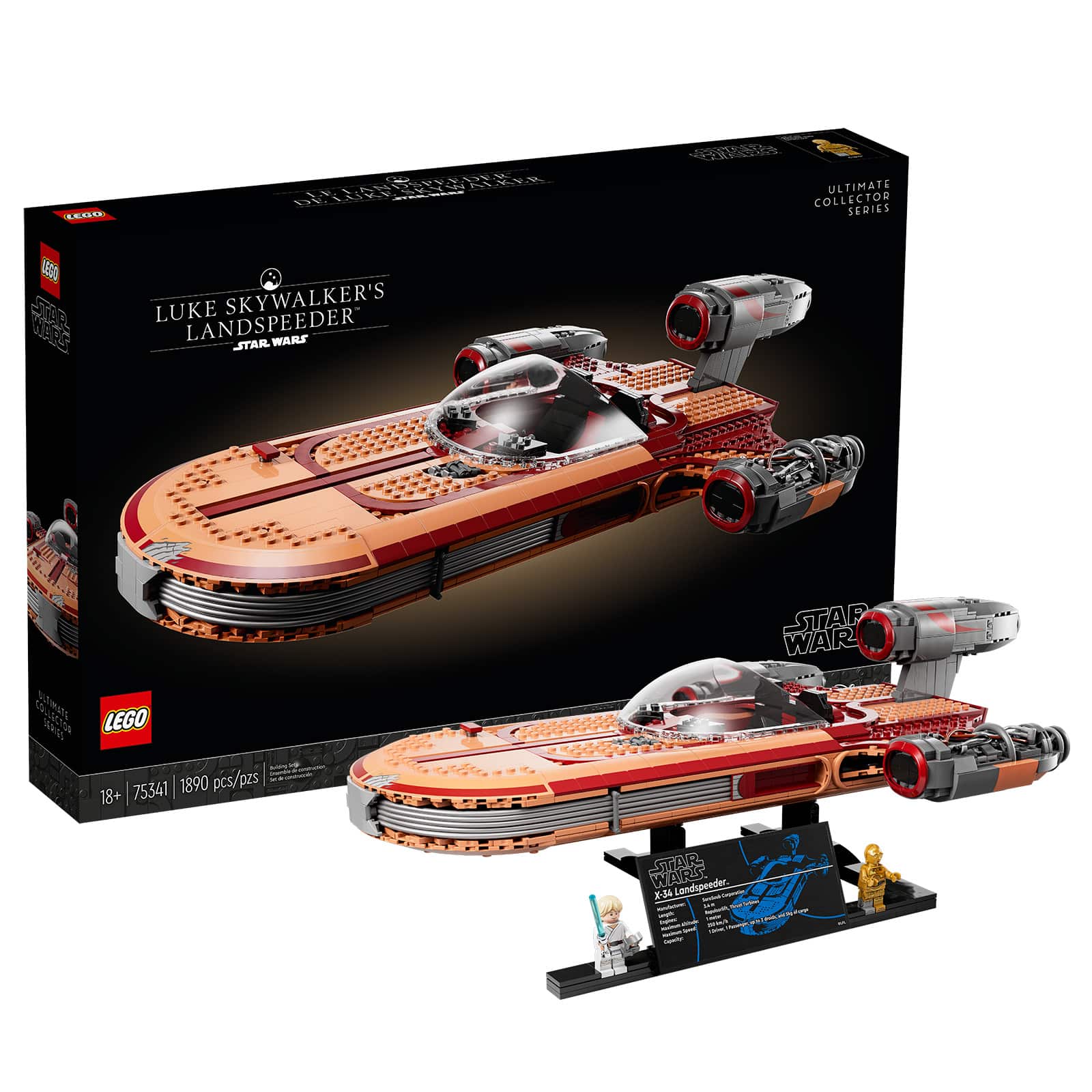 Le Landspeeder de Luke Skywalker (75341)