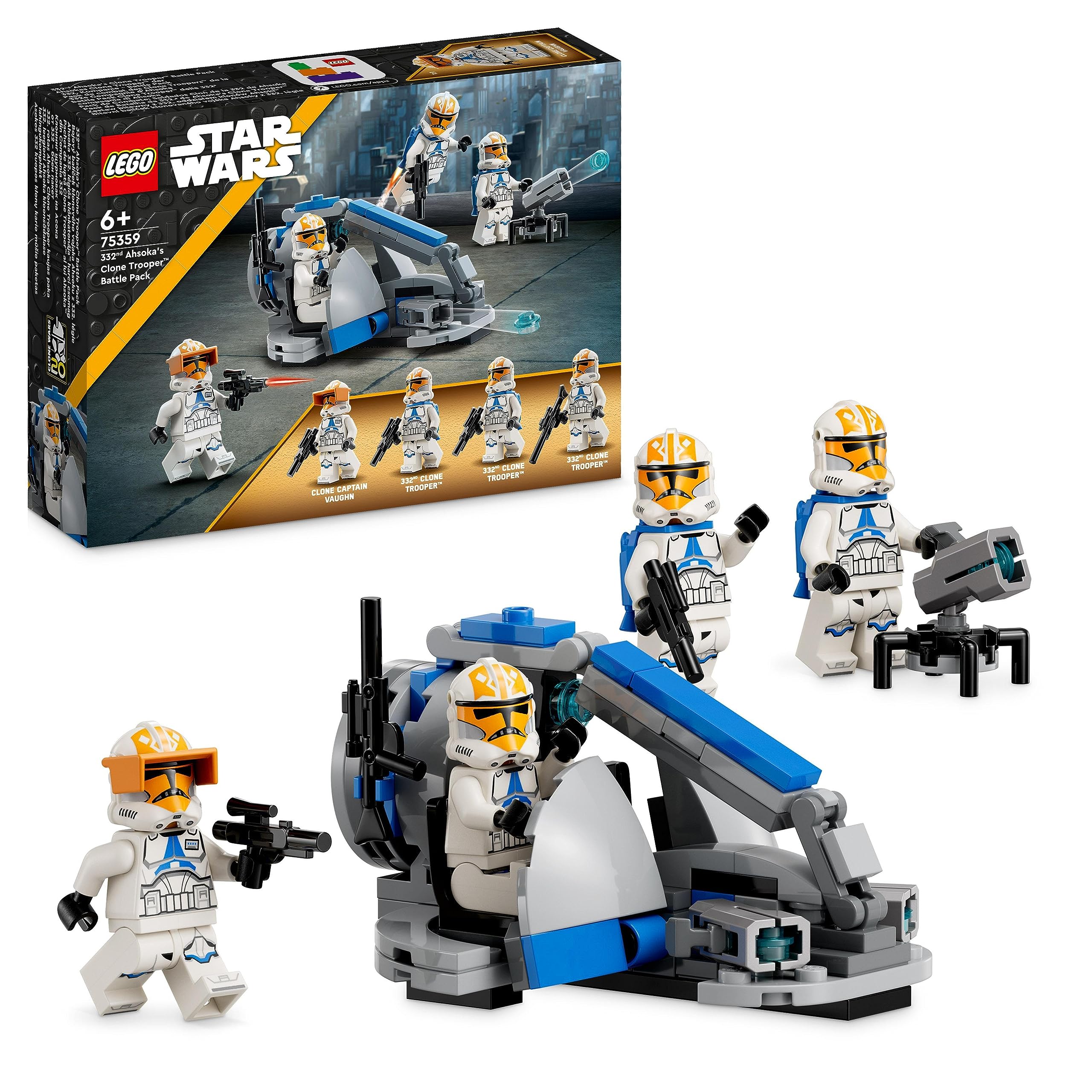 Pack de combat des Clone Troopers™ de la 332e Compagnie d’Ahsoka (75359)