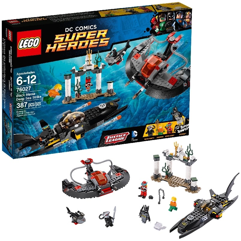 L'attaque des profondeurs de Black Manta, LEGO® DC (76027)