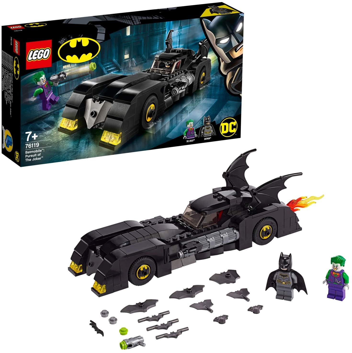 Batmobile™ : la poursuite du Joker™ (76119)