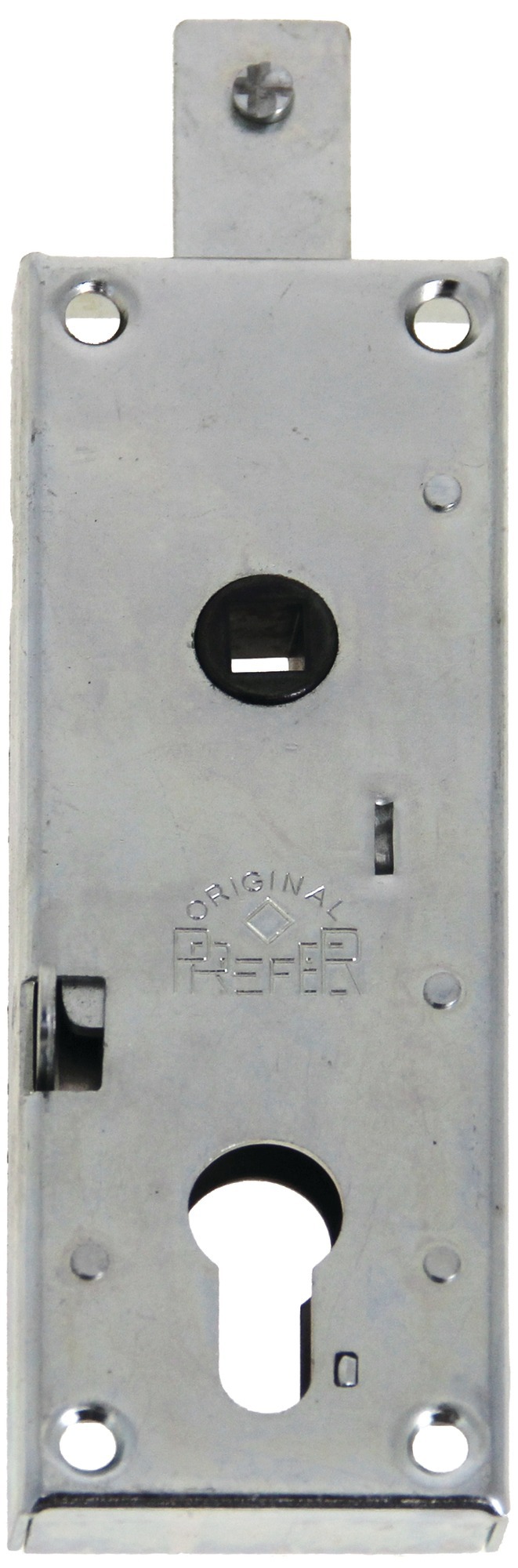 Serrure de porte basculante point haut à cylindre européen - PREFER - PREB56108100200