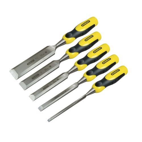 Ciseau à bois manche bi-matière 24x143mm longueur totale 330mm - STANLEY - 0-16-880