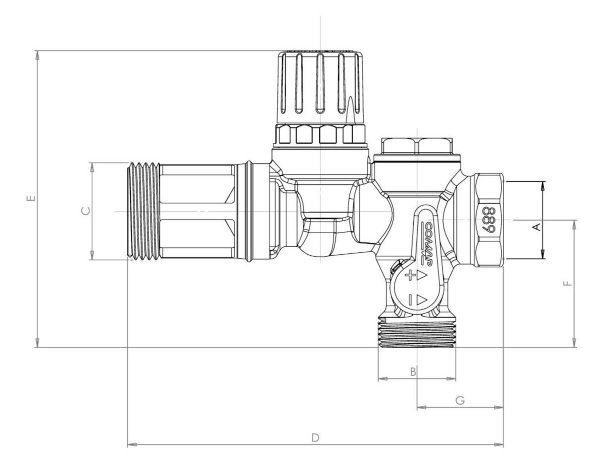 Groupe de sécurité 889 3/4'' - COMAP - 889006-01