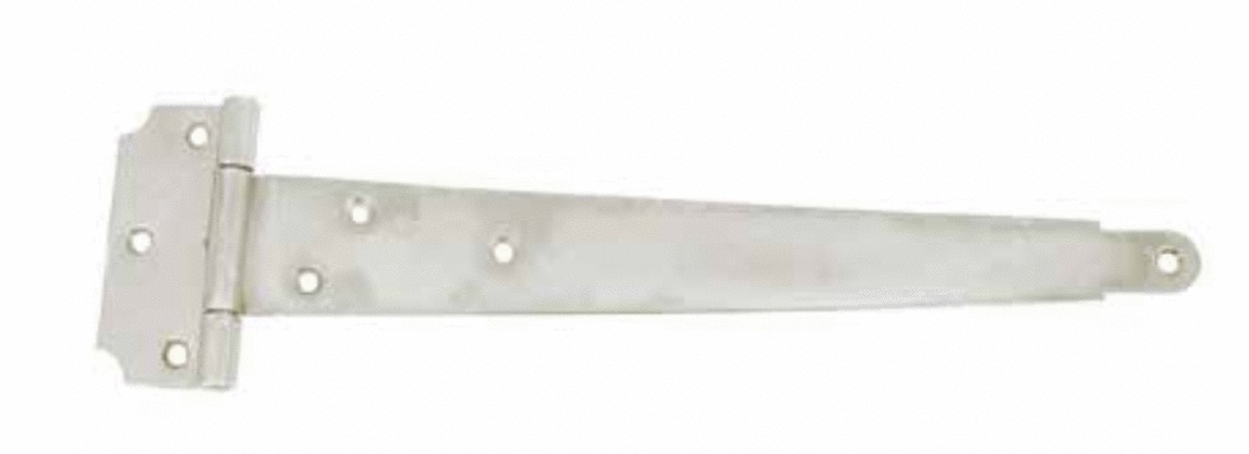 Penture anglaise légère épaisseur 25/10 longueur 600mm zingué blanc - JARDINIER MASSARD - J624399