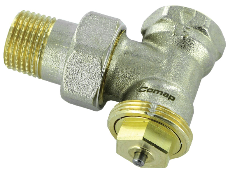 Robinet de radiateur thermostatique équerre 3/8'' - COMAP - R808603