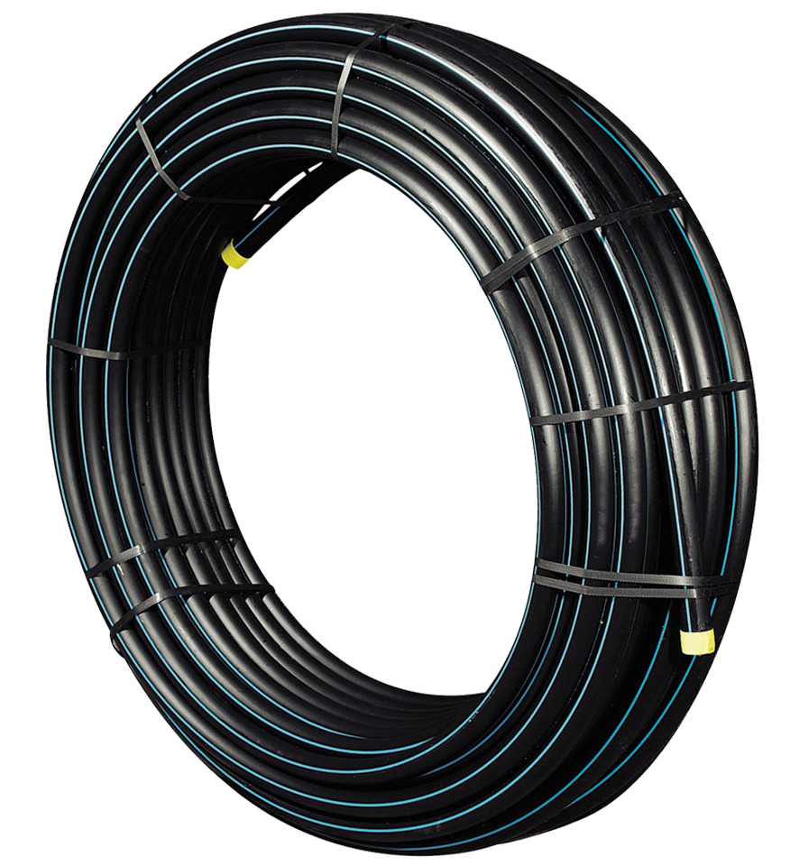 Tube PE eau 50m D20 bleu 16 bars - WAVIN - 3025009