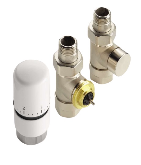 Kit robinetterie thermostatique droit blanc - ACOVA - 841068