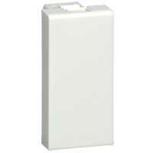 Obturateur MOSAIC Blanc IP41 en plastique 1 module - LEGRAND - 077070
