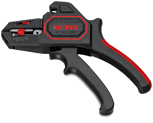 Pince à dénuder automatique Revolver 180mm - KNIPEX - 12 62 180 SB