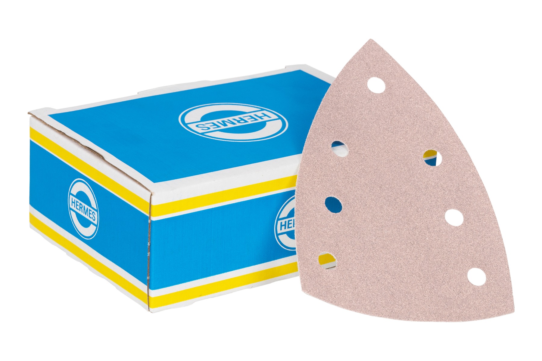 Feuille abrasive auto-agrippante Vc 152 Velours 99x147mm Grain 80 boîte de 50 - HERMES - 6074586