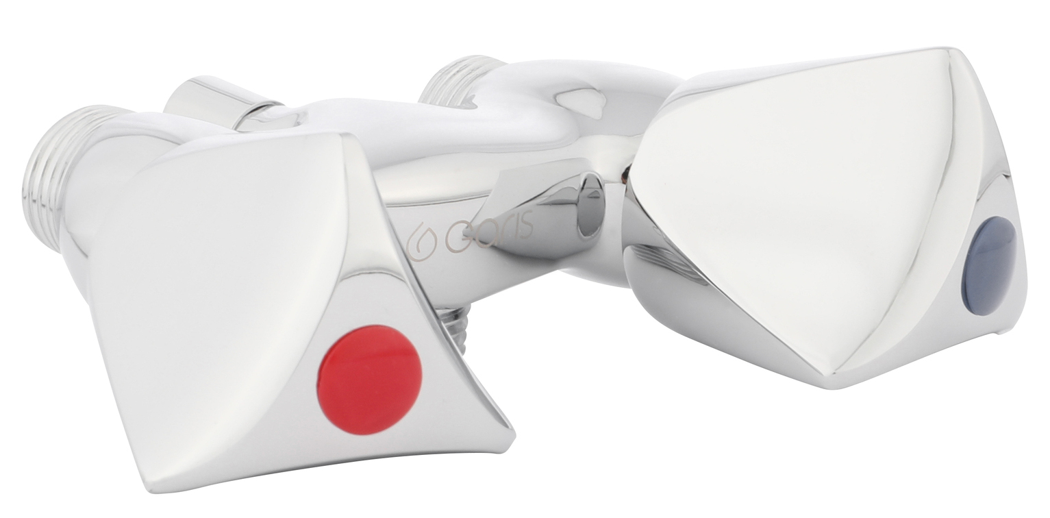 Mélangeur de douche 1/2'' male entraxe 80 - GARIS - R03-415008