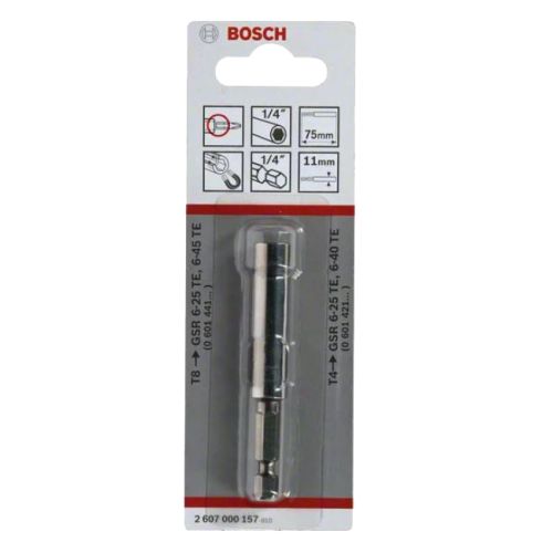 Porte-embouts universel magnétique longueur 75mm - BOSCH - 2607000157